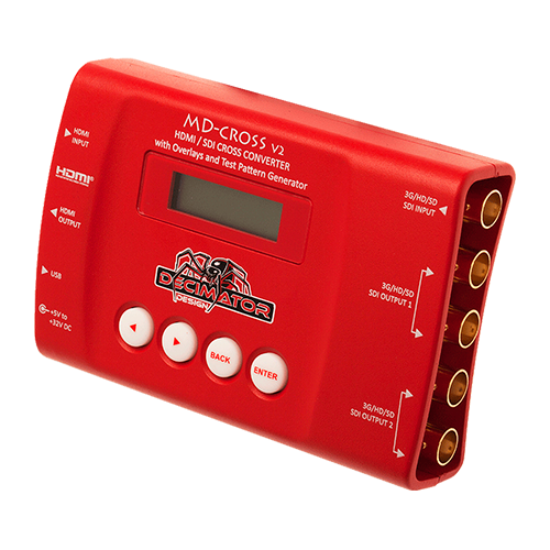 Decimator MDHX Cross Converter Video Equipment Hire